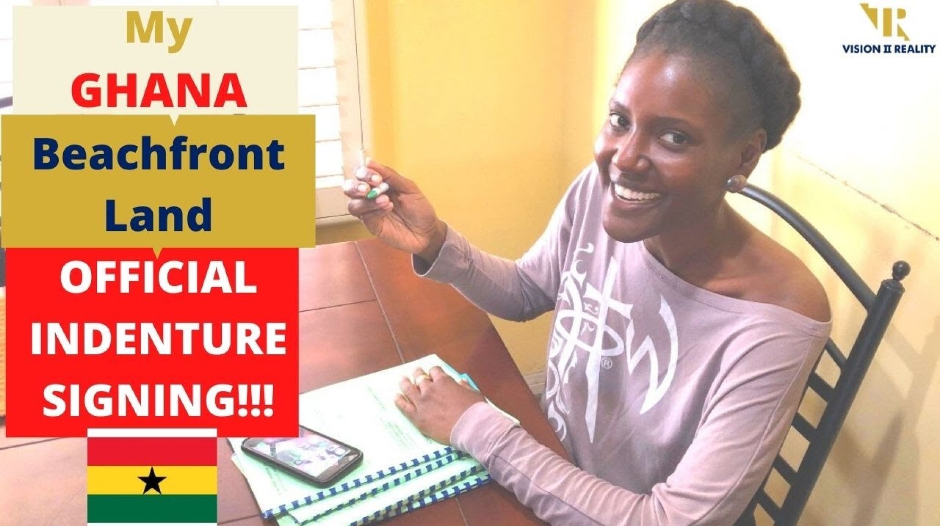 My GHANA Beachfront Land OFFICIAL INDENTURE Signing!!! My GHANA Beachfront Land OFFICIAL INDENTURE Signing!!!