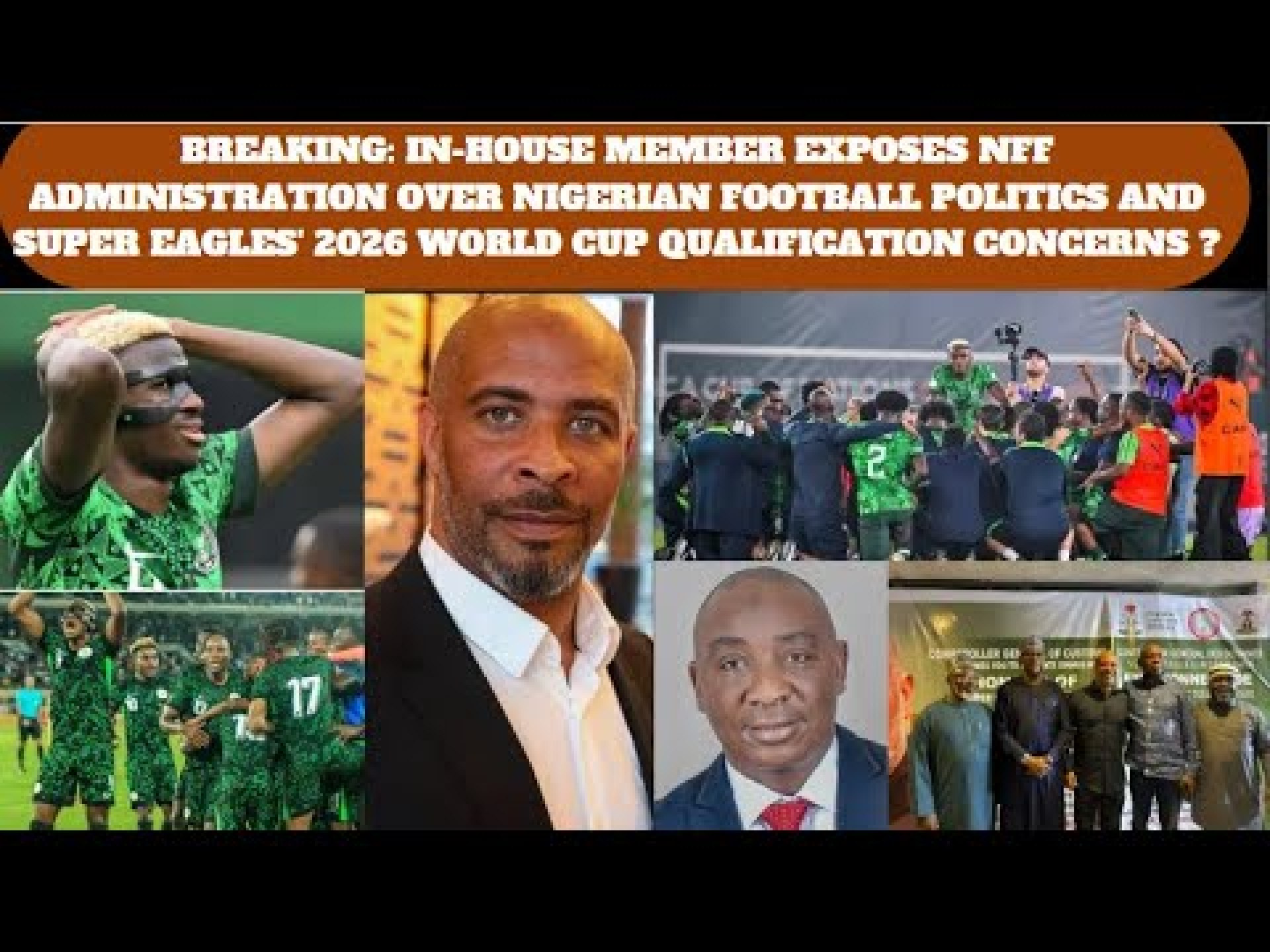 BREAKING: IN-HOUSE MEMBER EXPOSES NFF ADMINISTRATION OVER NIGERIAN FOOTBALL POLITICS ? BREAKING: IN-HOUSE MEMBER EXPOSES NFF ADMINISTRATION OVER NIGERIAN FOOTBALL POLITICS ?