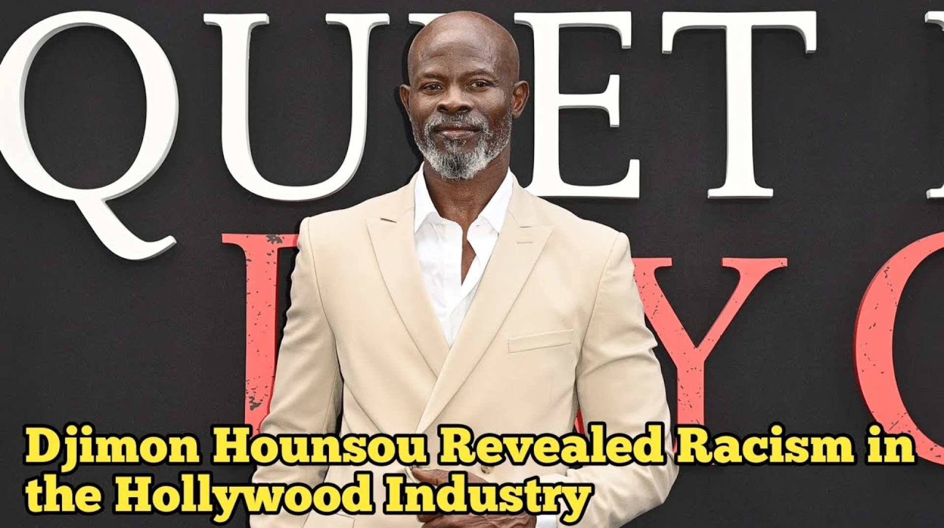 Djimon Hounsou Hollywood Star Speak Of Racism In The Industry Djimon Hounsou Hollywood Star Speak Of Racism In The Industry