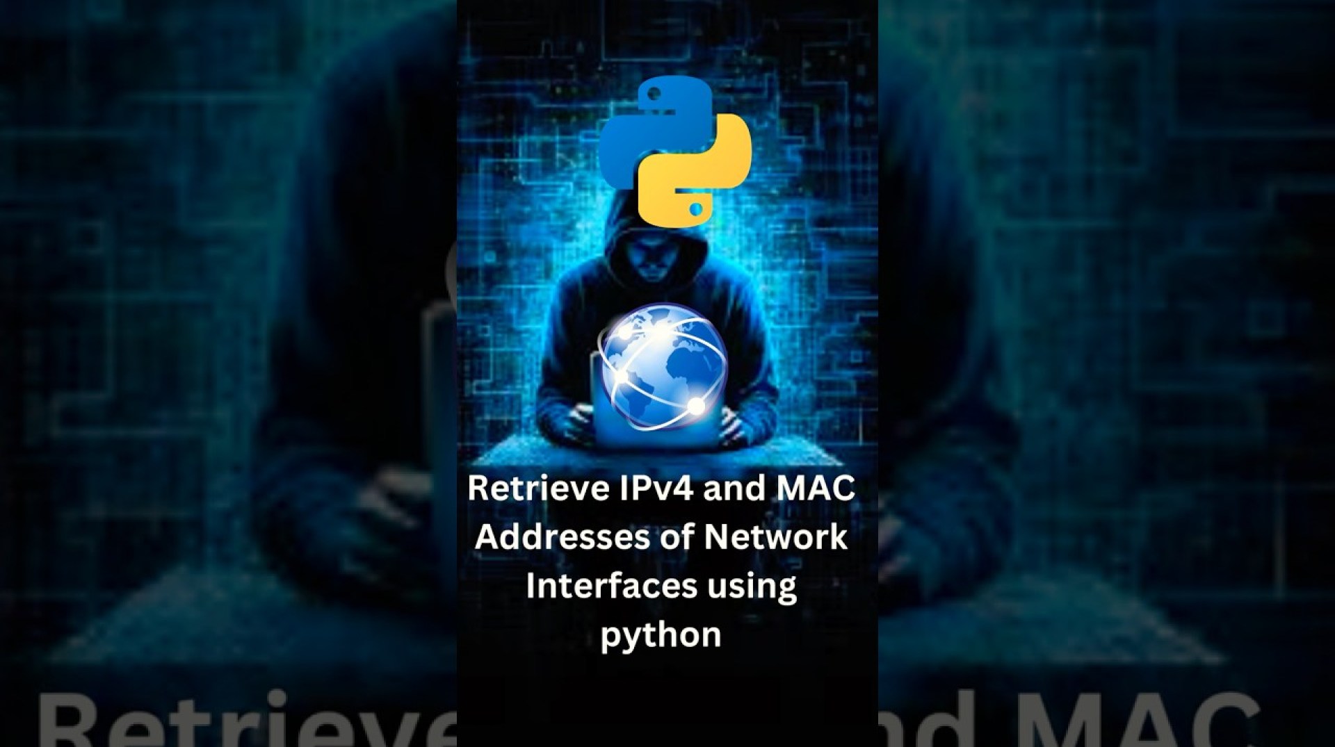 Python Network Programming: Retrieve IPv4 and MAC Addresses of Network Interfaces Python Network Programming: Retrieve IPv4 and MAC Addresses of Network Interfaces