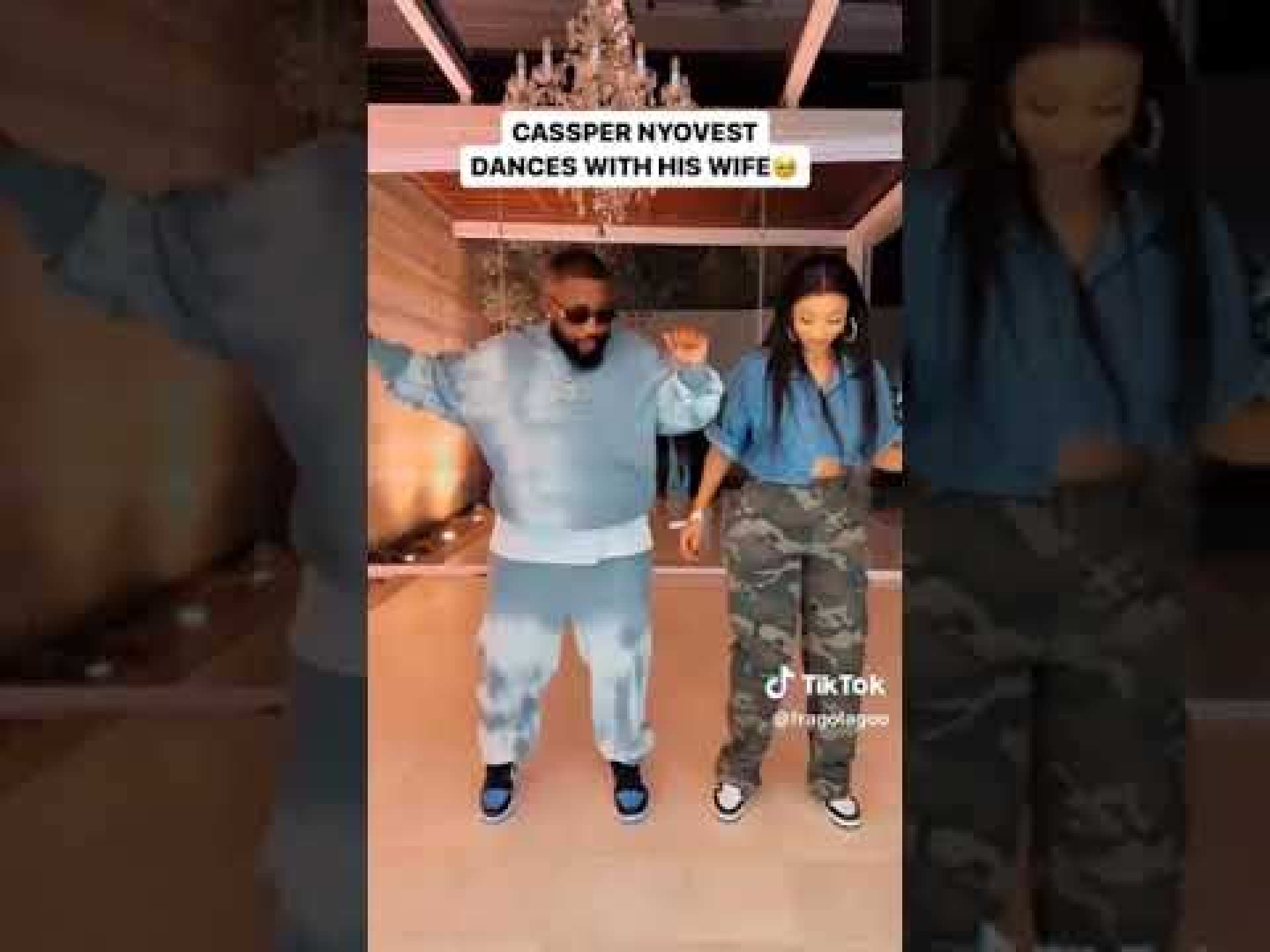 Cassper Nyovest Dancers With His Wife. Cassper Nyovest Dancers With His Wife.