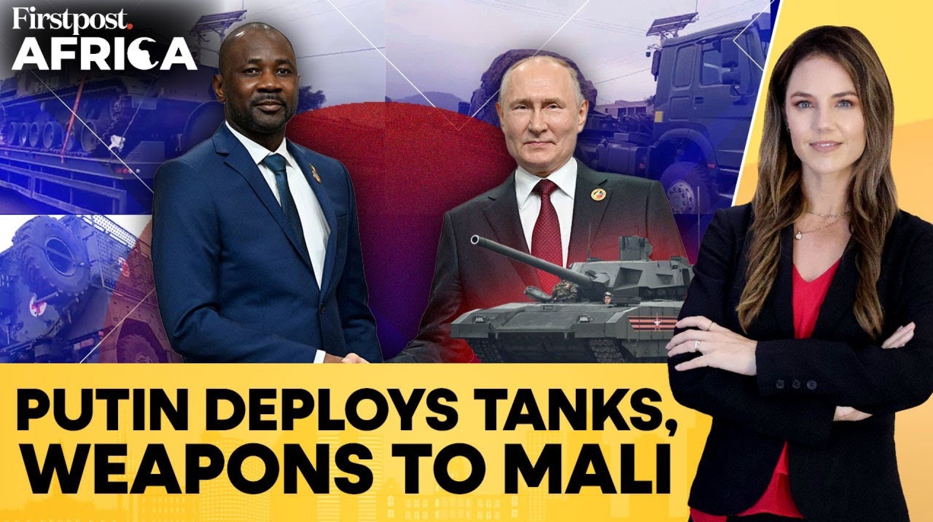 Mali: Russia Delivers Military Hardware to Boost Fight Against Insurgency | Firstpost Africa | N18G Mali: Russia Delivers Military Hardware to Boost Fight Against Insurgency | Firstpost Africa | N18G