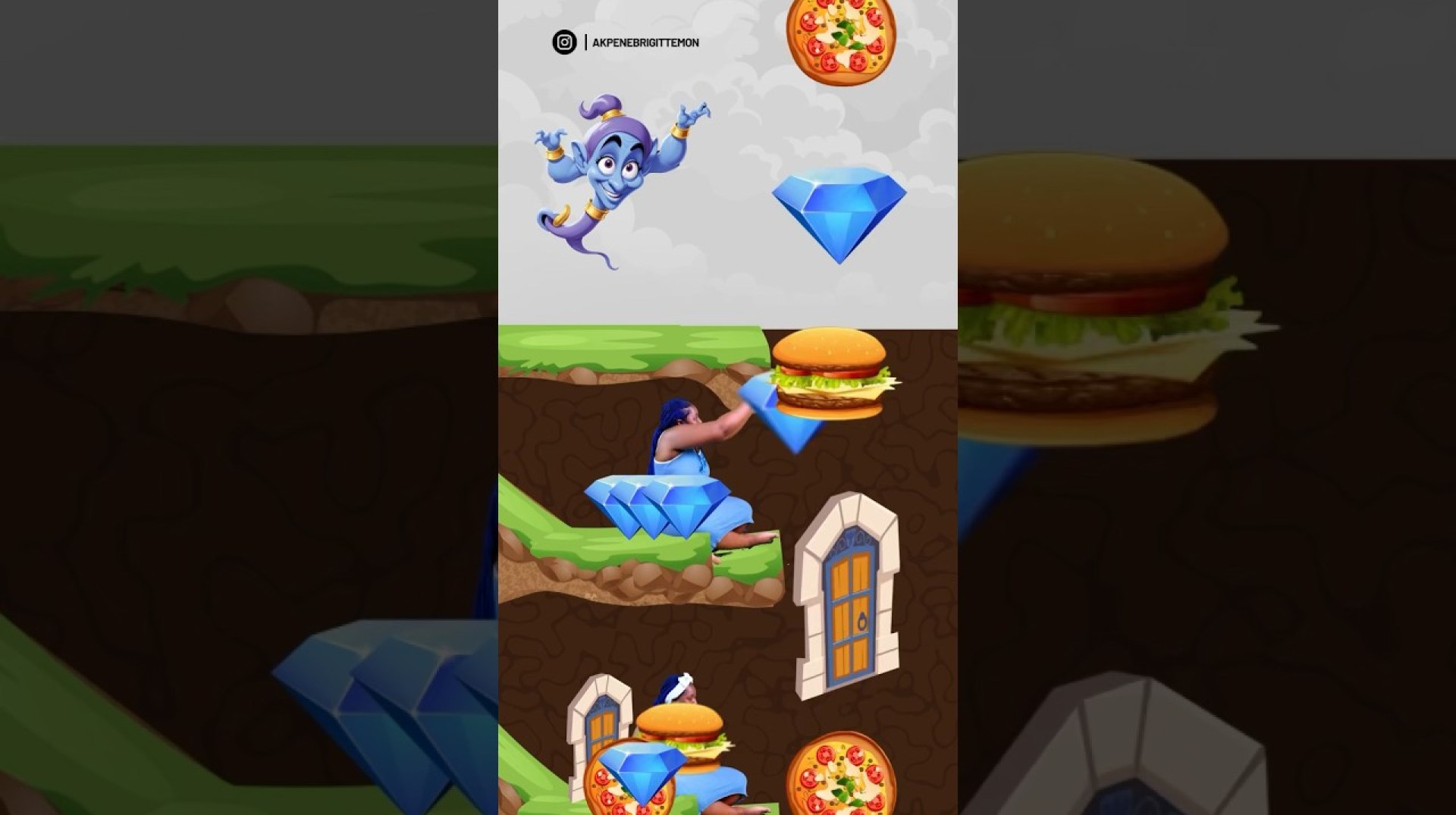 Tag A Foodien!! | #akpenebrigittemon #tiktok #funny #gaming #shorts Tag A Foodien!! | #akpenebrigittemon #tiktok #funny #gaming #shorts