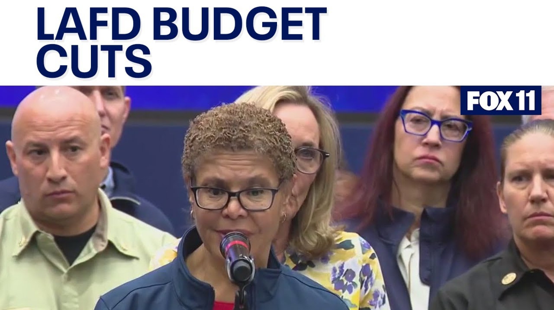 California Fires: LA Mayor Karen Bass addresses LAFD budget cuts California Fires: LA Mayor Karen Bass addresses LAFD budget cuts