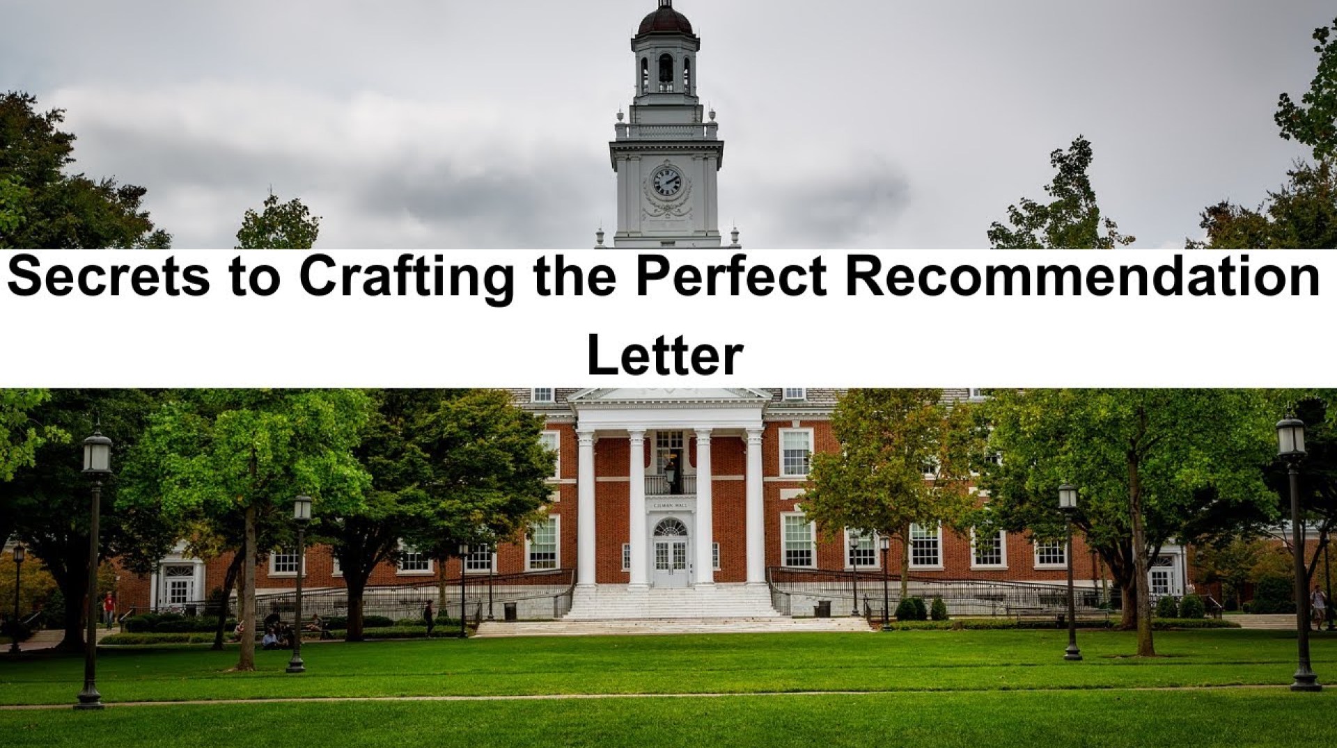 Secrets to Crafting the Perfect Recommendation Letter for Graduate School Applications &Scholarships Secrets to Crafting the Perfect Recommendation Letter for Graduate School Applications &Scholarships