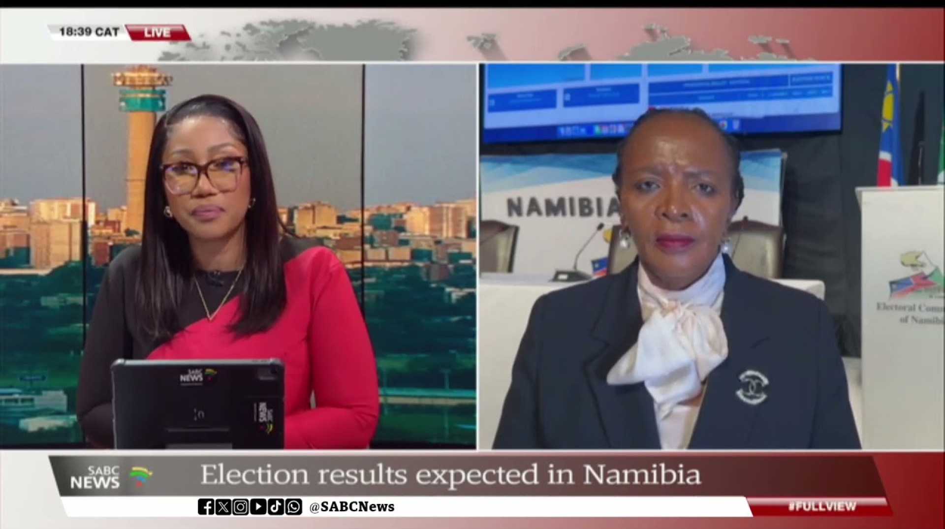 Namibia Elections I Results expected: Sophie Mokoena updates Namibia Elections I Results expected: Sophie Mokoena updates