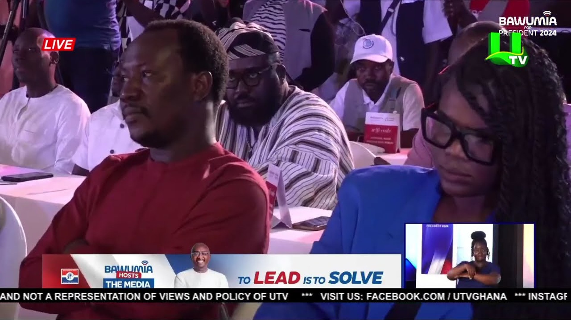 DR. BAWUMIA HOST THE MEDIA 25/08/24 DR. BAWUMIA HOST THE MEDIA 25/08/24