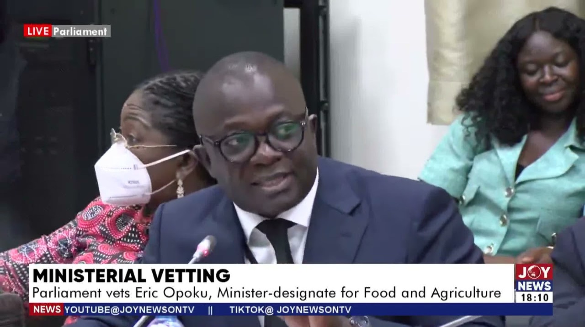 Ministerial Vetting: 'Obiaa nim sɛ w'aben. Twaso' – Afenyo-markin to Eric Opoku. Ministerial Vetting: 'Obiaa nim sɛ w'aben. Twaso' – Afenyo-markin to Eric Opoku.