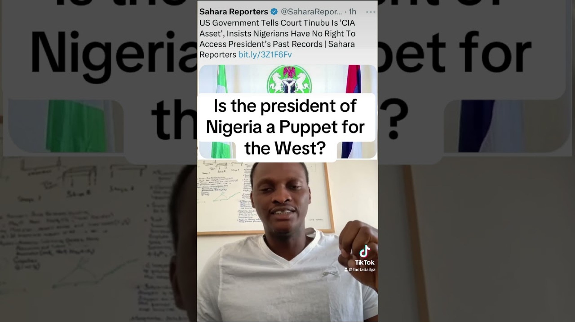 Is the president of Nigeria a Puppet for the West? #shorts #africaneconomy #tinubu Is the president of Nigeria a Puppet for the West? #shorts #africaneconomy #tinubu