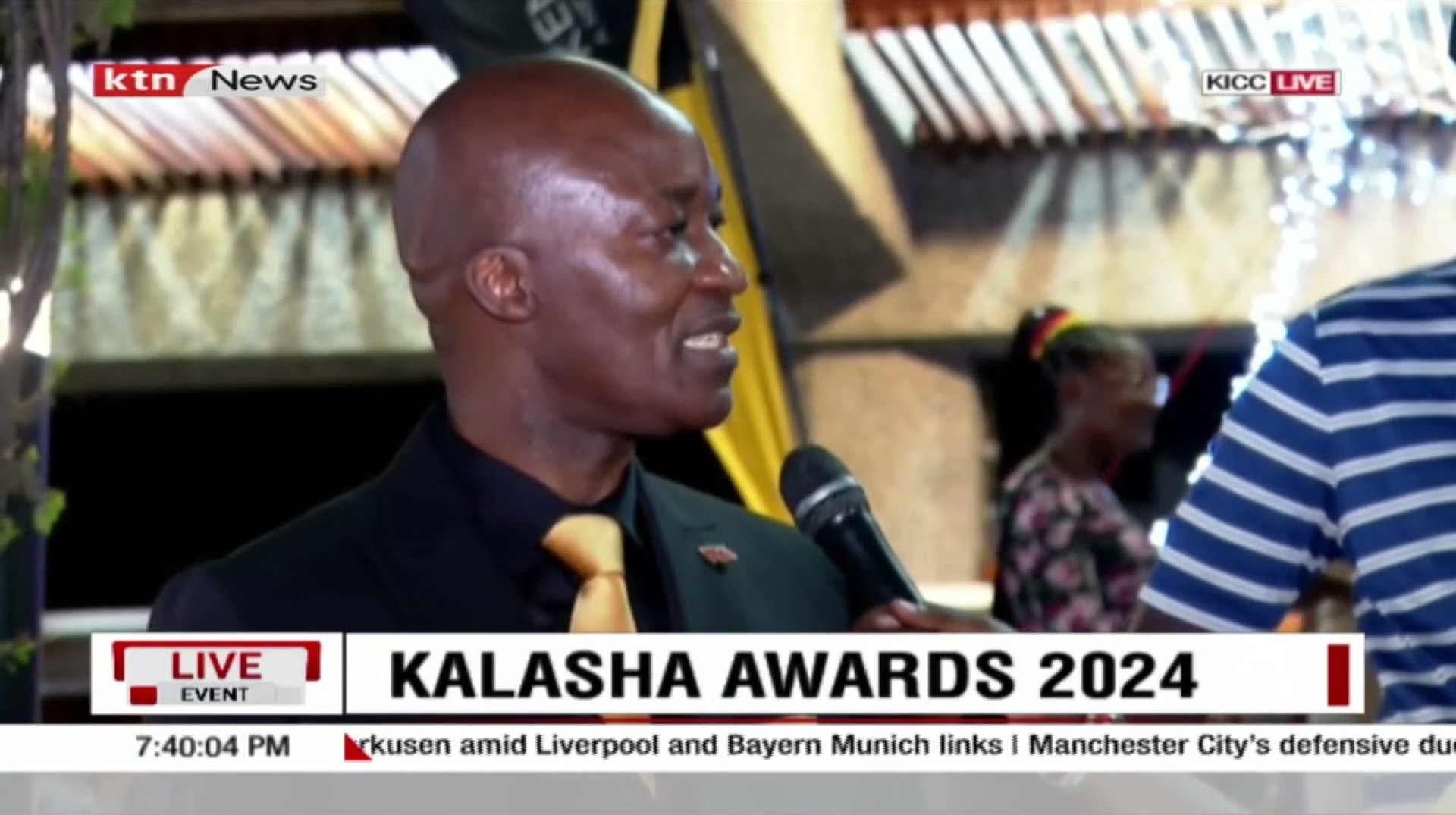 CS Ababu Namwamba attends the 13th Kalasha Film and TV awards CS Ababu Namwamba attends the 13th Kalasha Film and TV awards