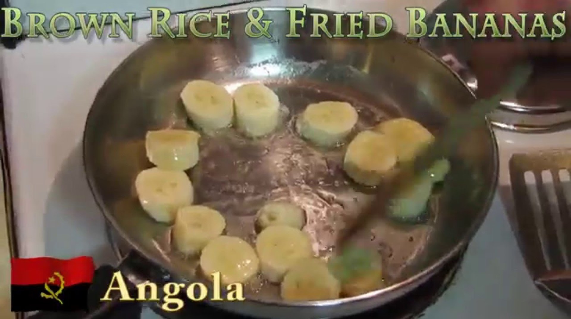 Worldly Treats with No Meats – Angola – Brown Rice & Fried Bananas Worldly Treats with No Meats – Angola – Brown Rice & Fried Bananas