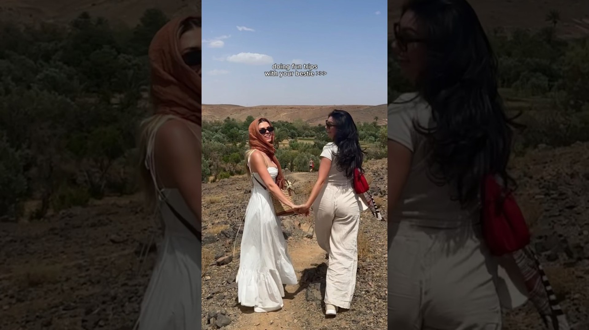 I’ll never forget hiking in Morocco in a dress hahaha I’ll never forget hiking in Morocco in a dress hahaha