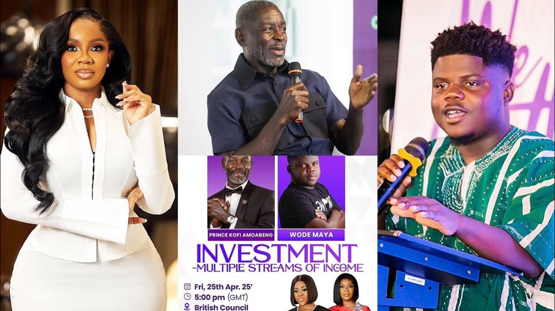 LIVE: Wode Maya, Serwaa Amihere Prince Kofi Amoabeng & More at Investment Multiple STREAM OF INCOME LIVE: Wode Maya, Serwaa Amihere Prince Kofi Amoabeng & More at Investment Multiple STREAM OF INCOME