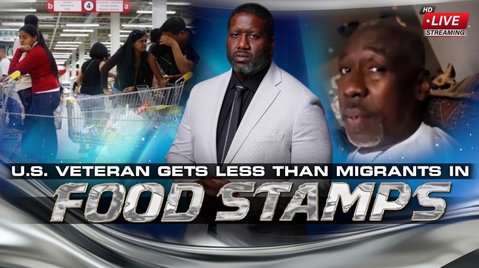 Black US Military Veteran Receives In Food Stamps While Migrants Receive 00s In Benefits Black US Military Veteran Receives In Food Stamps While Migrants Receive 00s In Benefits