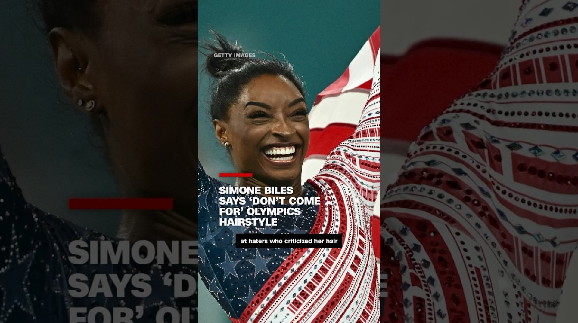 Simone Biles says ‘don’t come for’ Olympics hairstyle Simone Biles says ‘don’t come for’ Olympics hairstyle