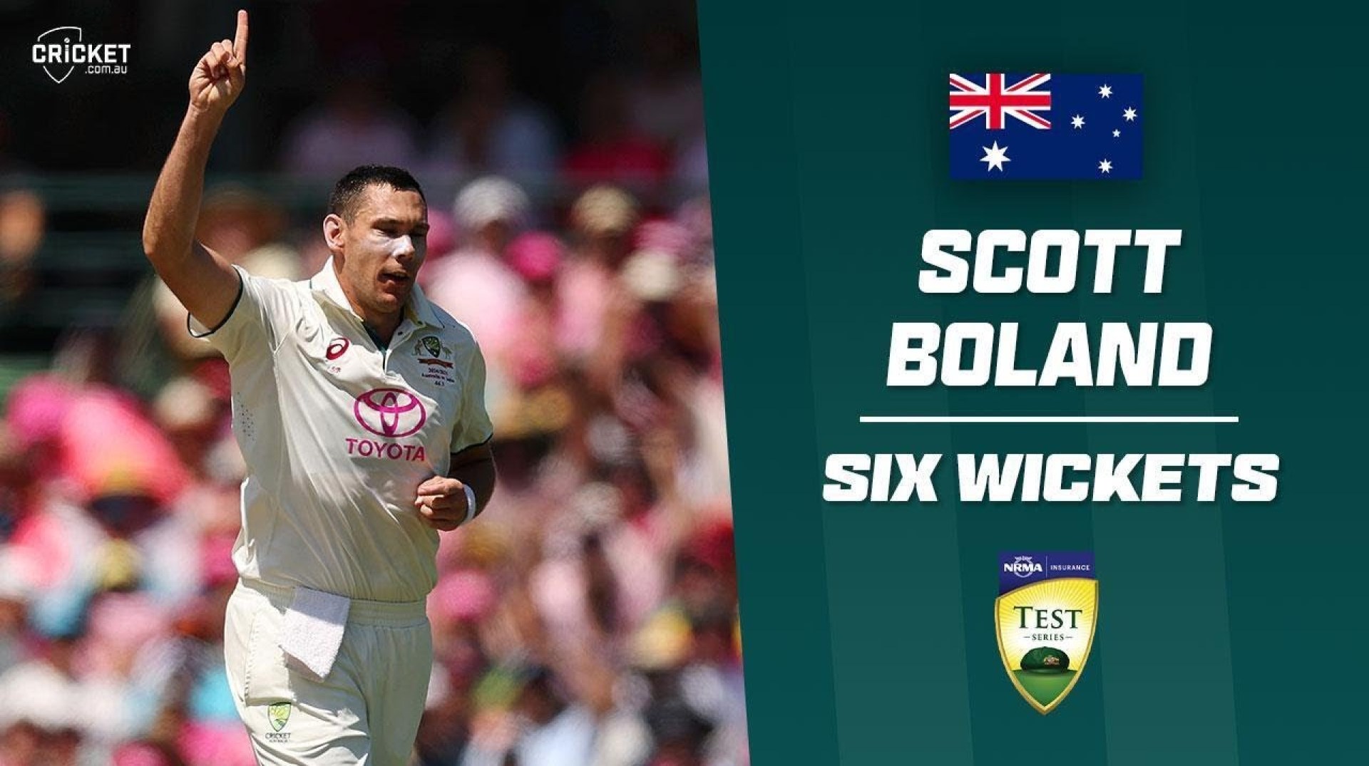 Fan favourite Boland takes six at the SCG | Australia v India 2024-25 Fan favourite Boland takes six at the SCG | Australia v India 2024-25