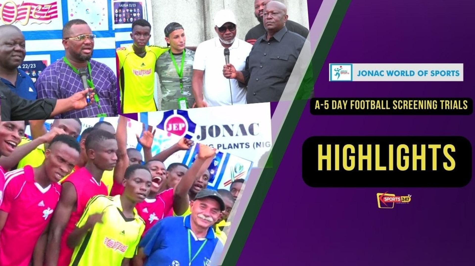 JONAC WORLD SPORT FOOTBALL HIGHLIGHT JONAC WORLD SPORT FOOTBALL HIGHLIGHT