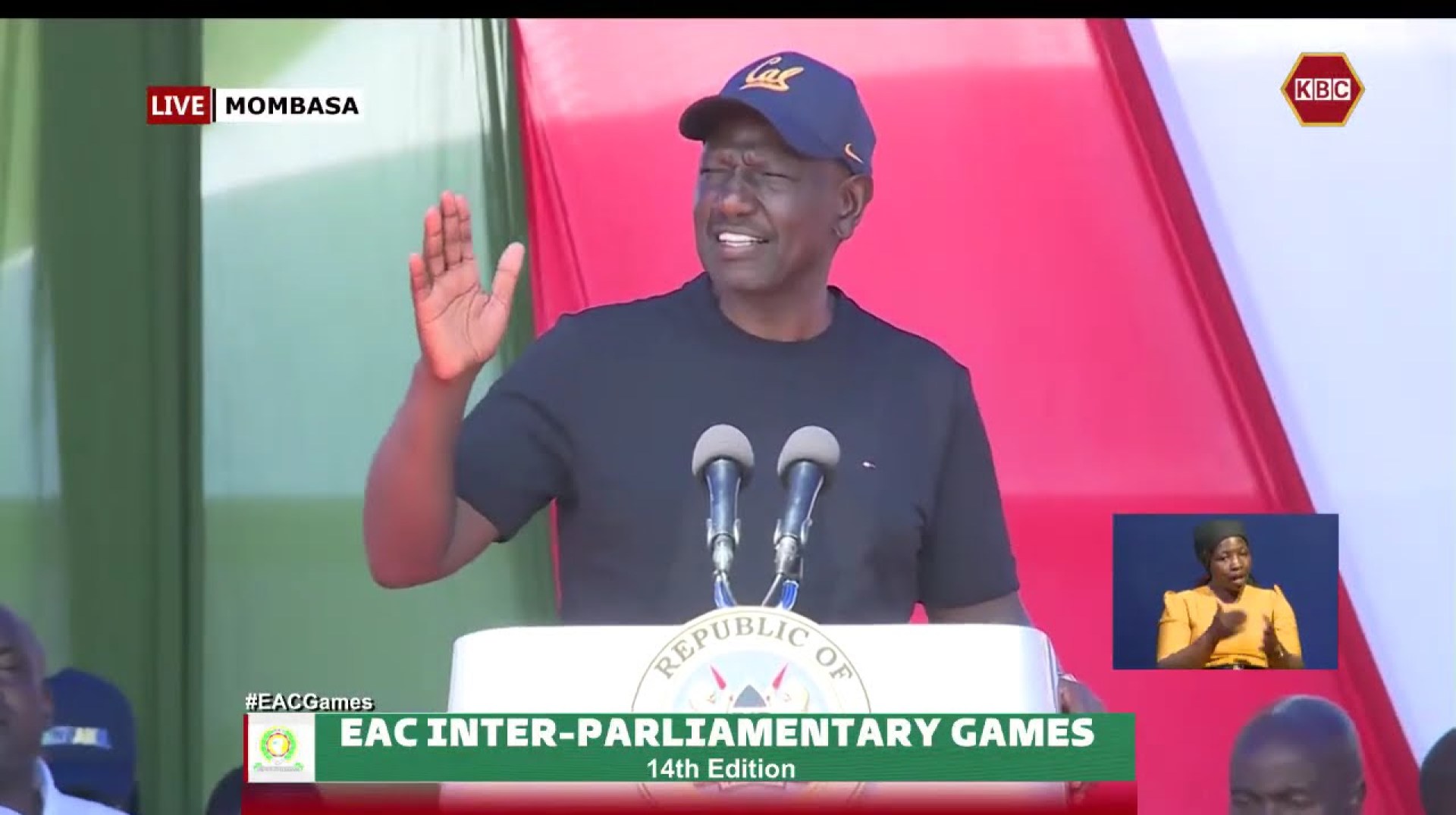 President Ruto's Full Speech as EAC Inter-Parliamentary Games Kick off in Mombasa President Ruto's Full Speech as EAC Inter-Parliamentary Games Kick off in Mombasa