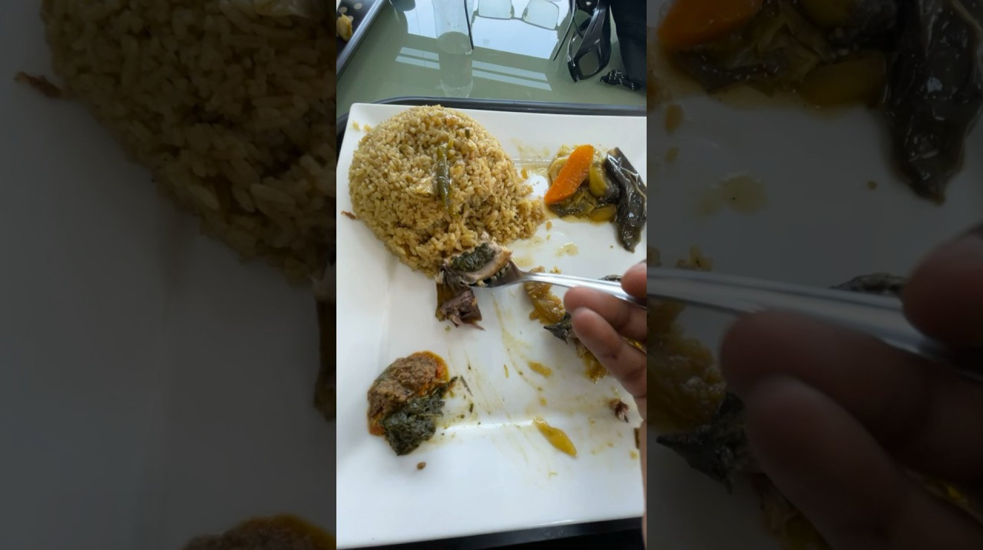 Trying “Thieboudienne” in abidjan for the first time! #foodie #africa #vlog #habsesha #afrocuisine Trying “Thieboudienne” in abidjan for the first time! #foodie #africa #vlog #habsesha #afrocuisine