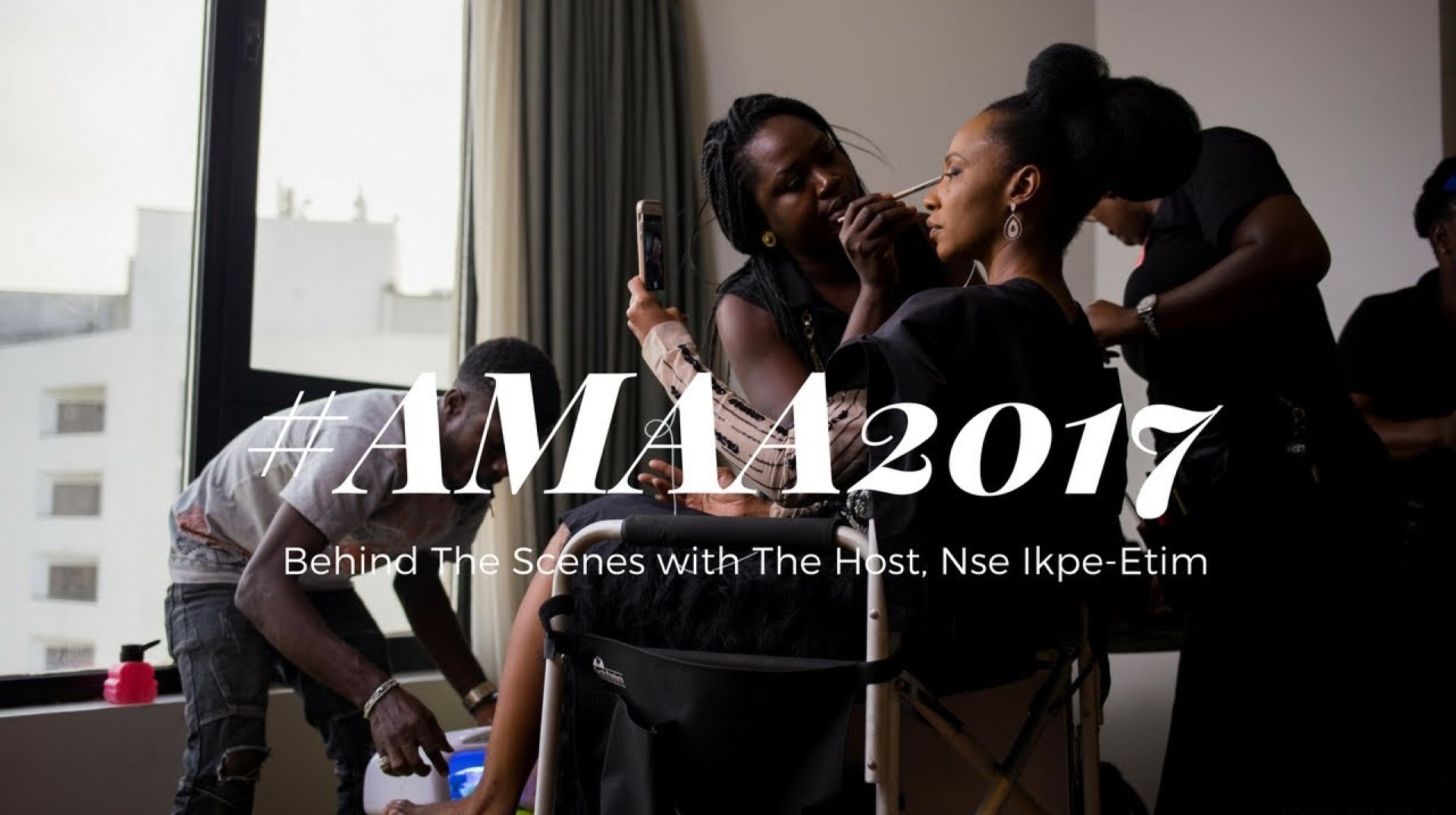 #AMAA2017: Behind The Scenes With The Host, Nse Ikpe Etim #AMAA2017: Behind The Scenes With The Host, Nse Ikpe Etim