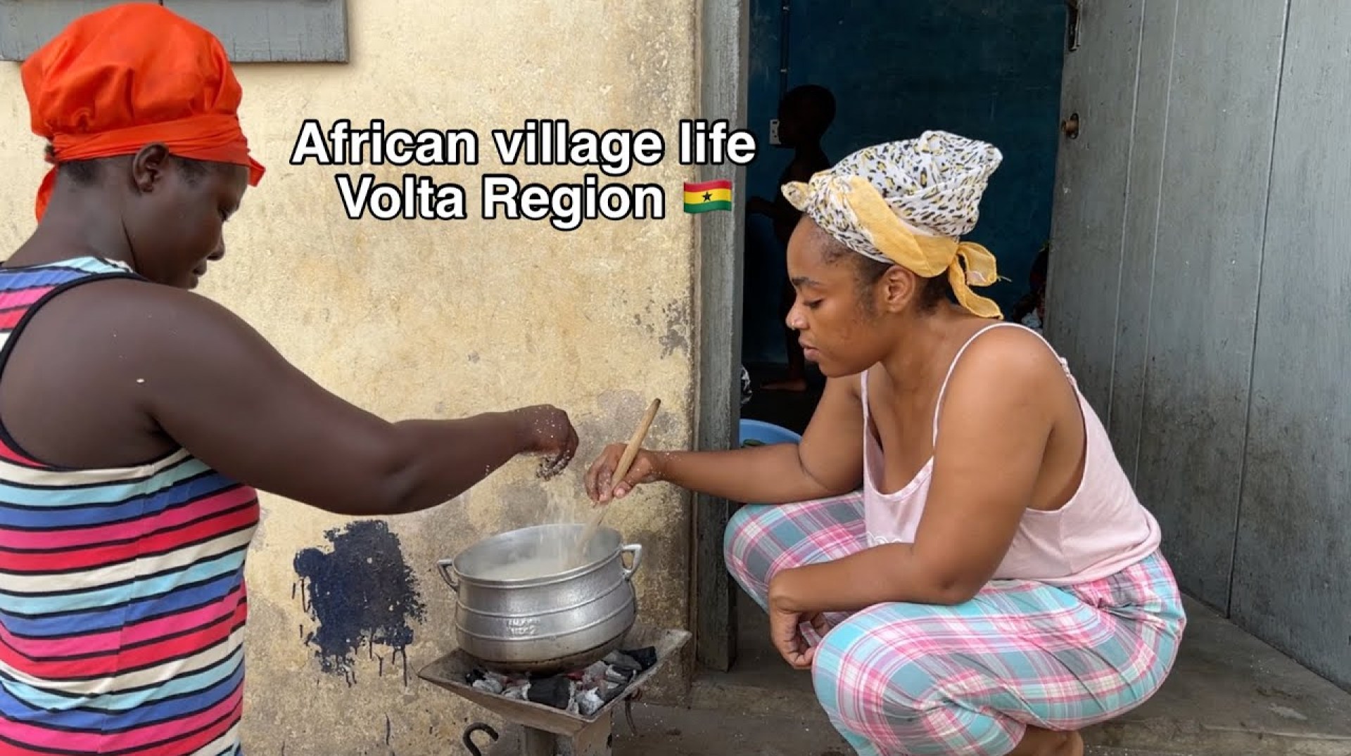 African village life || typical morning routine / breakfast in Volta Region || cooking Korkli African village life || typical morning routine / breakfast in Volta Region || cooking Korkli