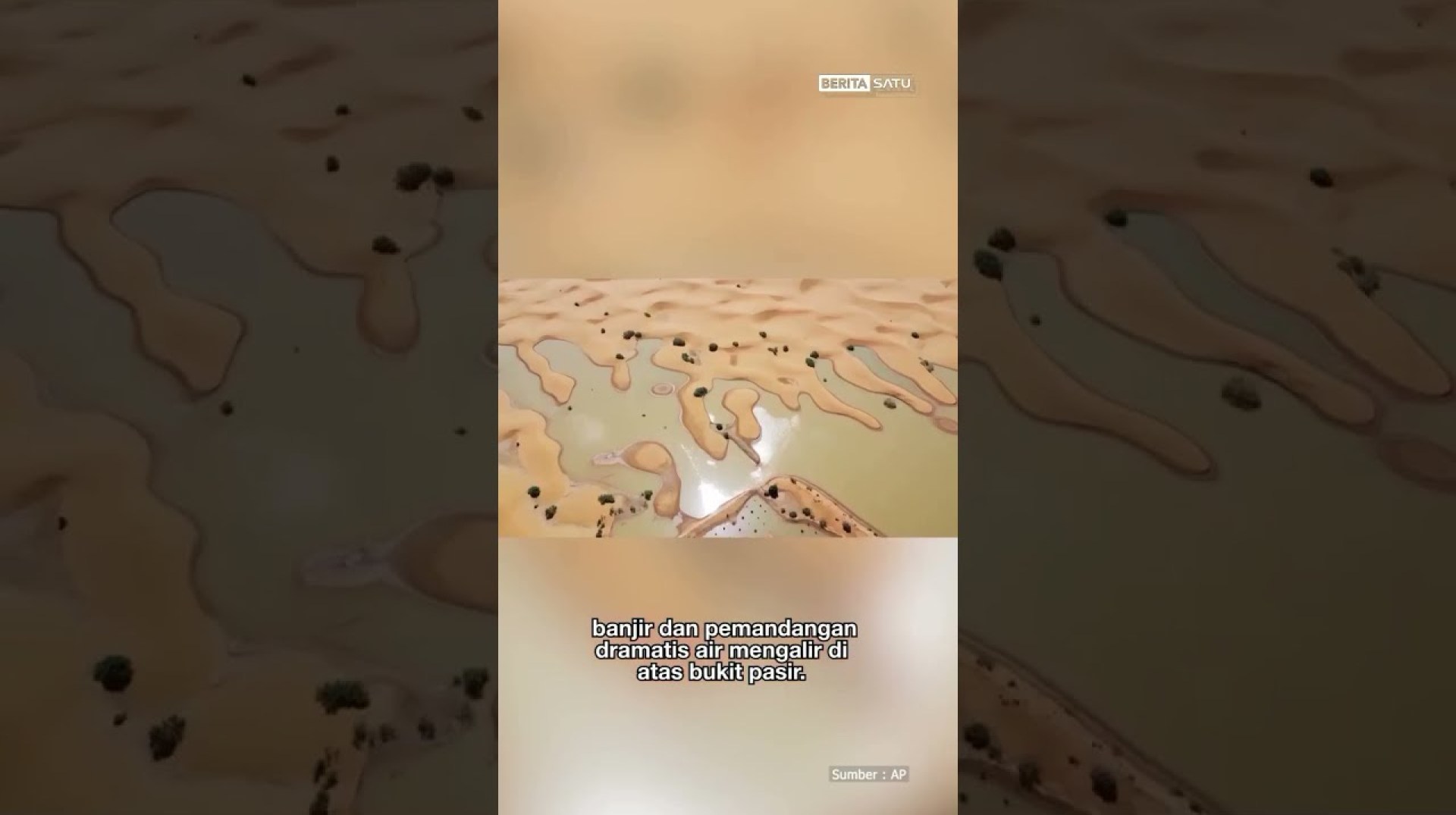 Danau Gurun Sahara Kembali Terisi, Perdana salam 50 Tahun! Danau Gurun Sahara Kembali Terisi, Perdana salam 50 Tahun!