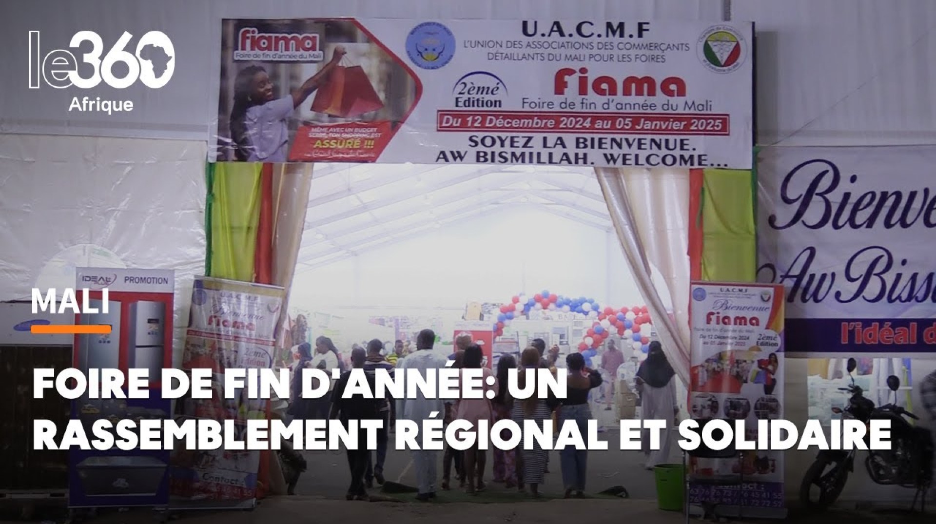 Foire de fin d’année du Mali: des vœux de solidarité en pagnes et bijoux Foire de fin d’année du Mali: des vœux de solidarité en pagnes et bijoux