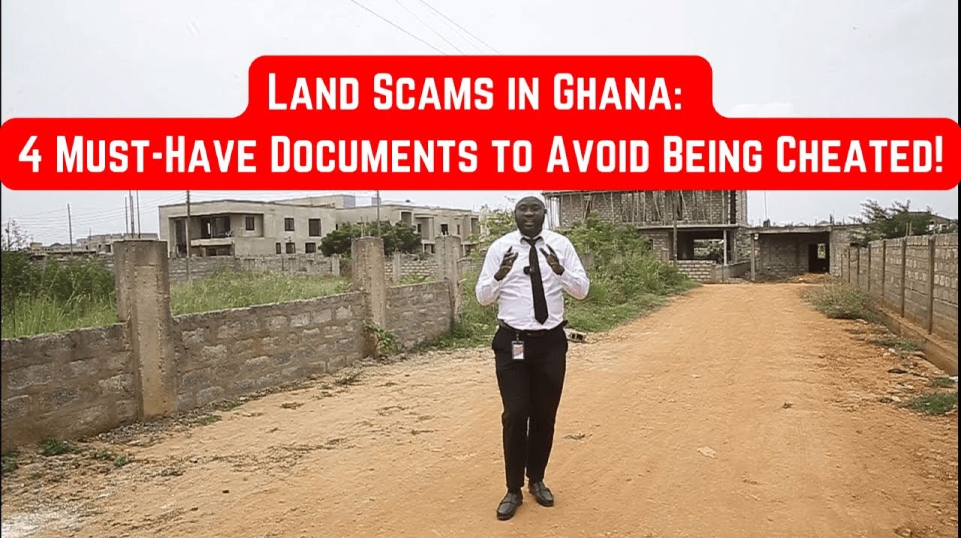 Land Scams in Ghana: 4 Must-Have Documents to Avoid Being Cheated! Land Scams in Ghana: 4 Must-Have Documents to Avoid Being Cheated!