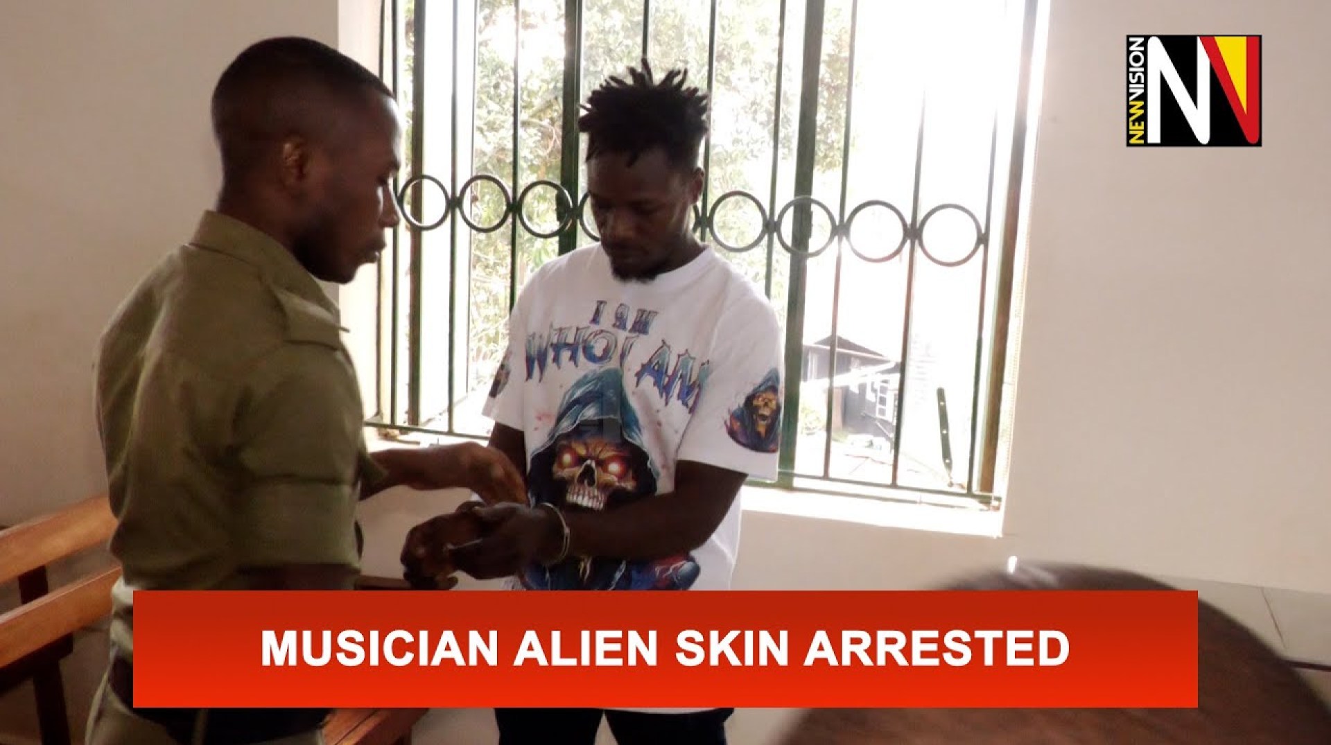 Musician Alien Skin arrested Musician Alien Skin arrested