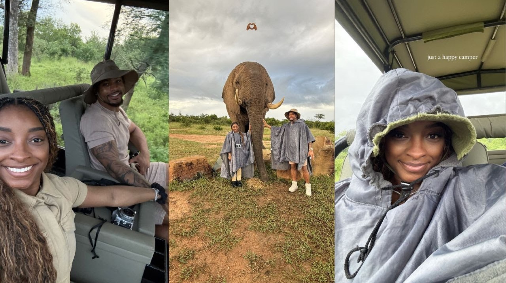 Simone Biles & Jonathan Owens' Wild Honeymoon in South Africa | Lion Encounter & Romance! Simone Biles & Jonathan Owens' Wild Honeymoon in South Africa | Lion Encounter & Romance!