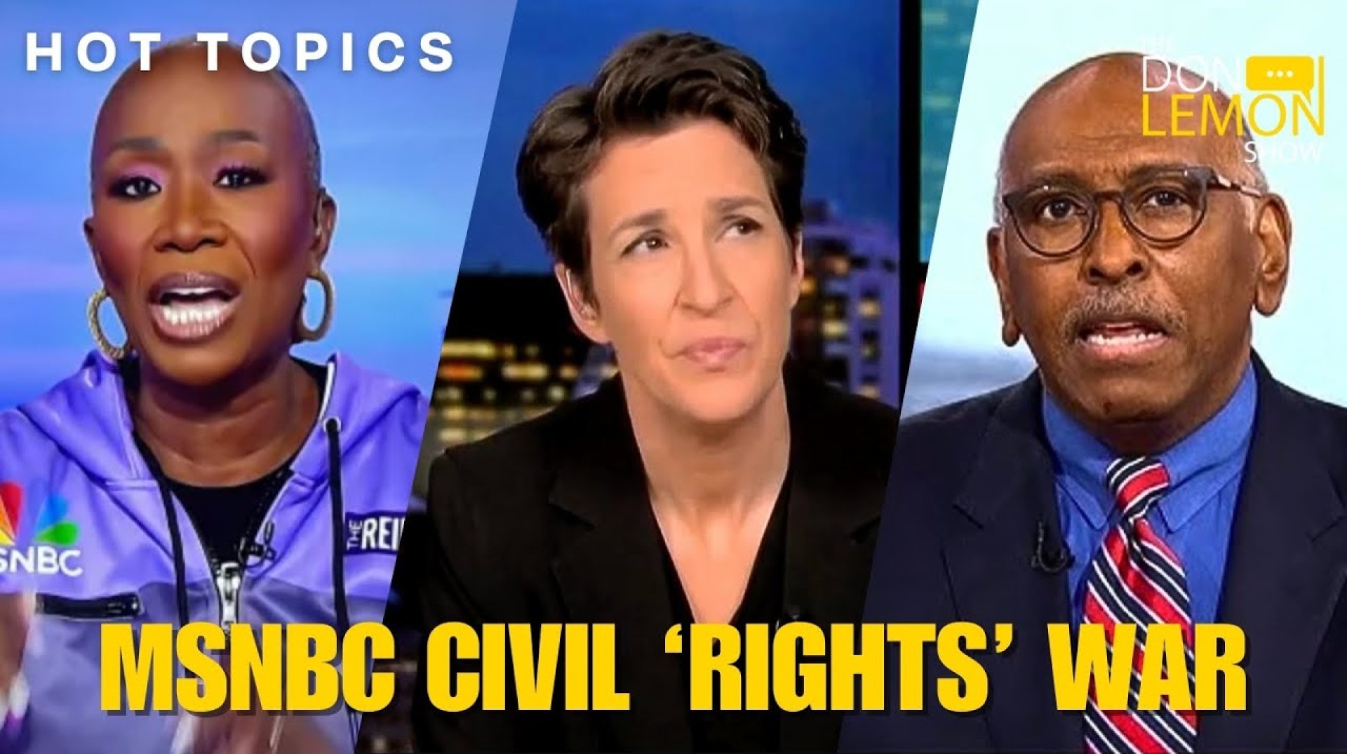 HOT TOPICS | MSNBC Shake-up: A Civil 'Rights' War – February 25th, 2025 HOT TOPICS | MSNBC Shake-up: A Civil 'Rights' War – February 25th, 2025
