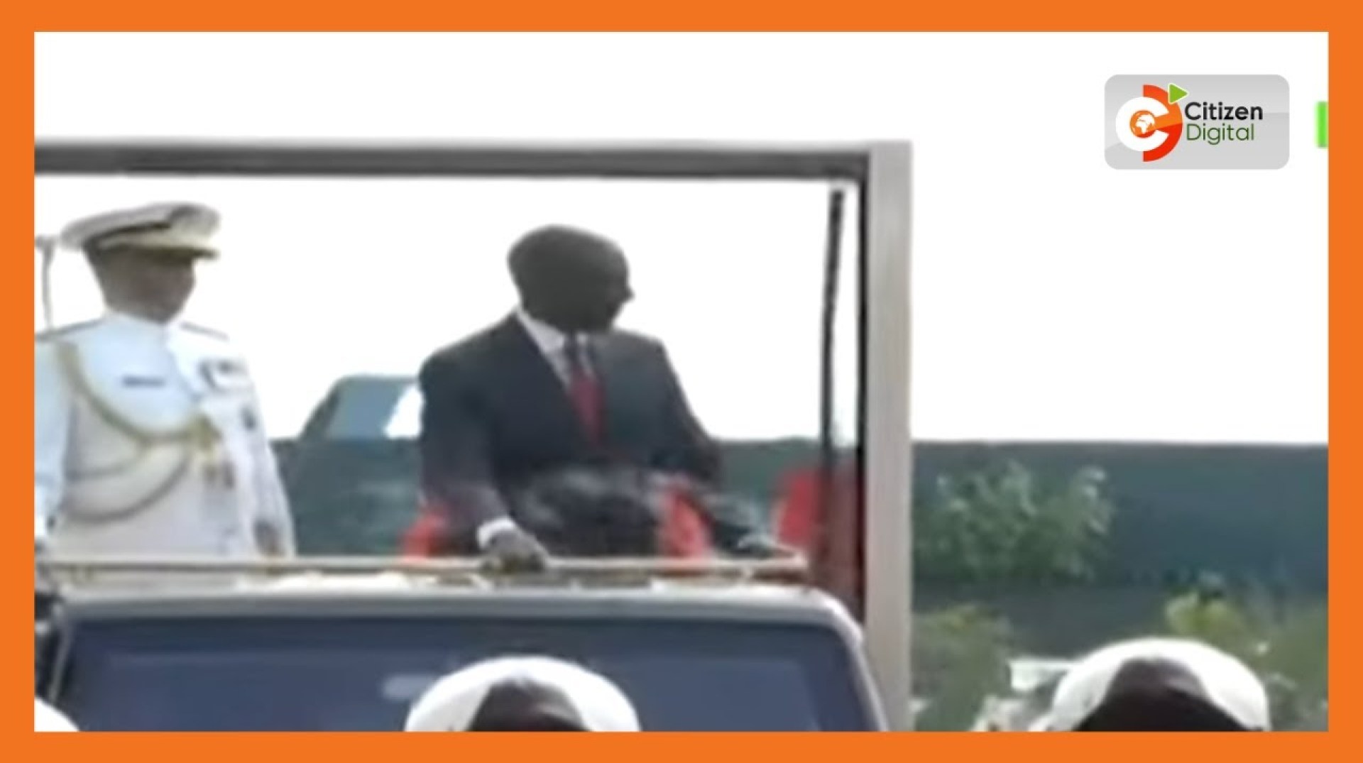 President William Ruto’s arrival at Uhuru Gardens to lead Jamhuri Day Celebrations President William Ruto’s arrival at Uhuru Gardens to lead Jamhuri Day Celebrations