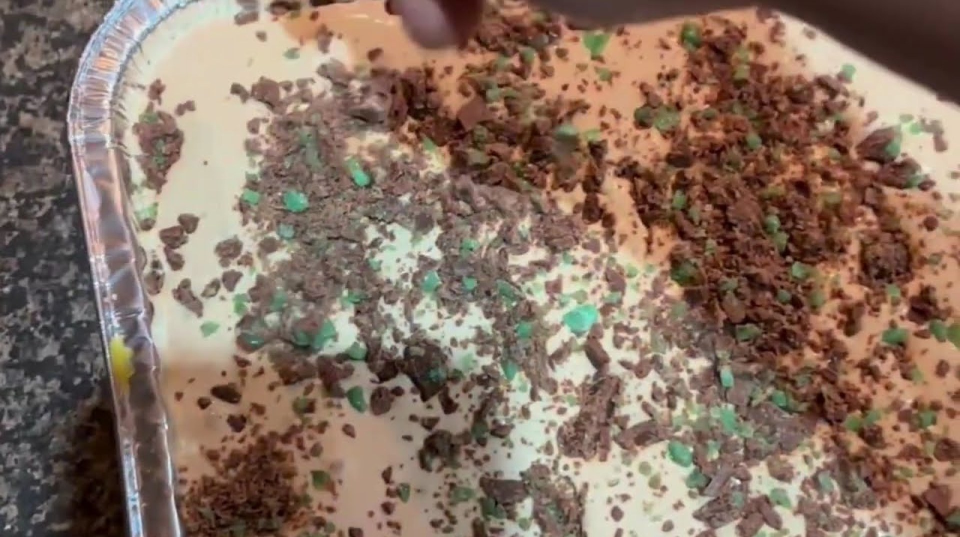 Peppermint Crisp Tart (South African Delight) Peppermint Crisp Tart (South African Delight)