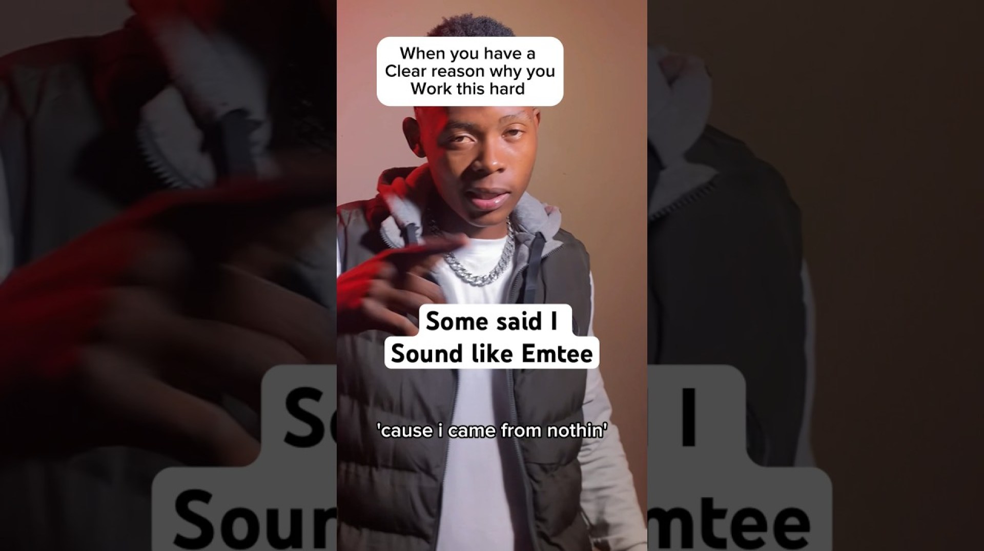 Some one said I soup like Emtee on this song , is it true #emtee #nastyc #sahiphop Some one said I soup like Emtee on this song , is it true #emtee #nastyc #sahiphop