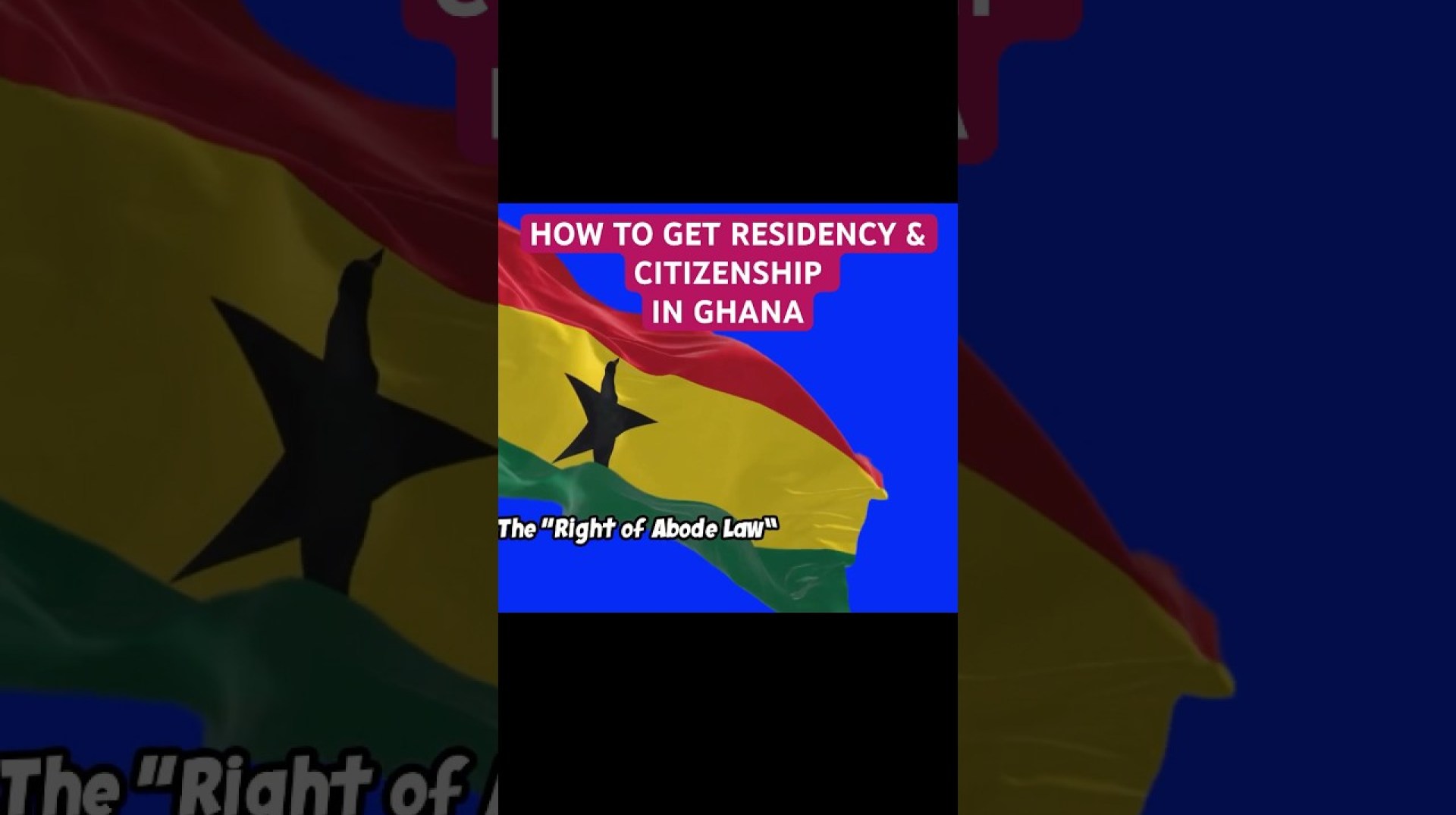 HOW TO OBTAIN PERMANENT RESIDENCY & CITIZENSHIP IN GHANA #expat #backtoafrica #travel HOW TO OBTAIN PERMANENT RESIDENCY & CITIZENSHIP IN GHANA #expat #backtoafrica #travel