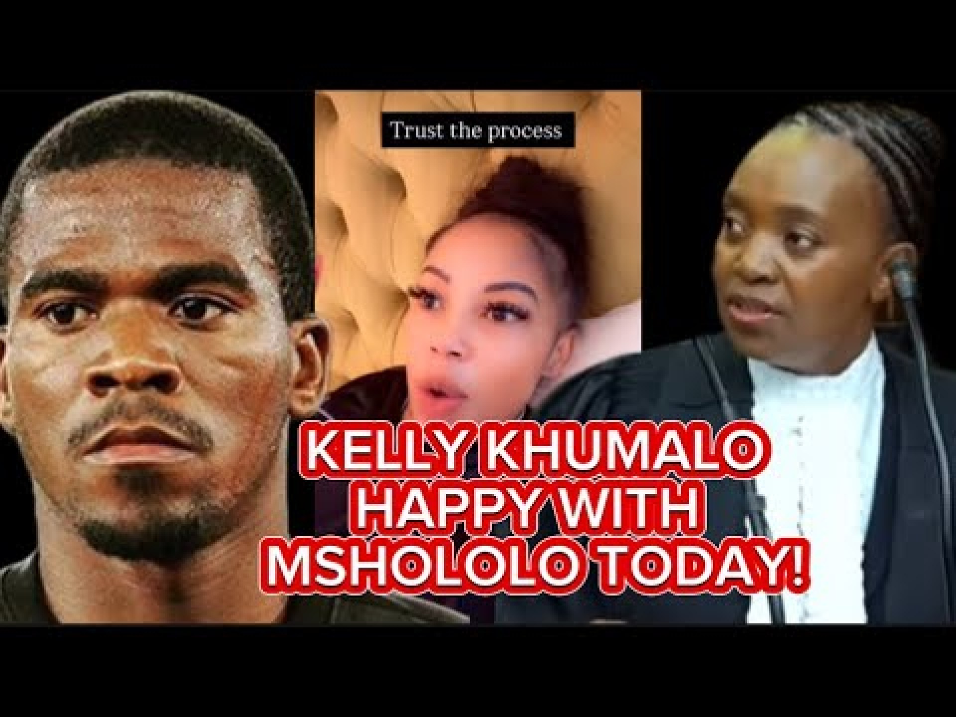 KELLY KHUMALO CELEBRATES A SMALL VICOTY TODAY AND ADVOCATE MSHOLOLO CLEARED HER IN COURT! KELLY KHUMALO CELEBRATES A SMALL VICOTY TODAY AND ADVOCATE MSHOLOLO CLEARED HER IN COURT!