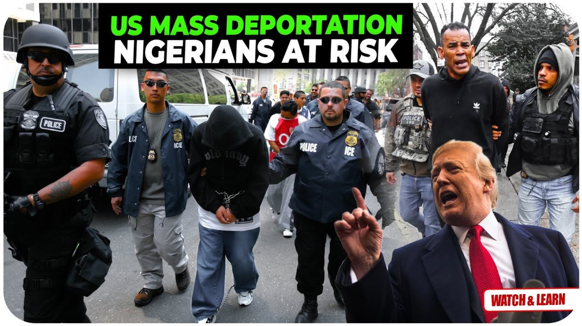 5,142 Nigerians For DEPORTATION From US : ( Other Africans Gone Into HIDING) ! 5,142 Nigerians For DEPORTATION From US : ( Other Africans Gone Into HIDING) !