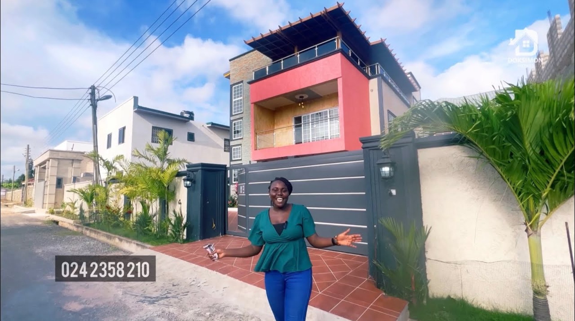 Beautiful Modern 6 Bedroom House for Sale at Spintex Accra, Ghana Beautiful Modern 6 Bedroom House for Sale at Spintex Accra, Ghana