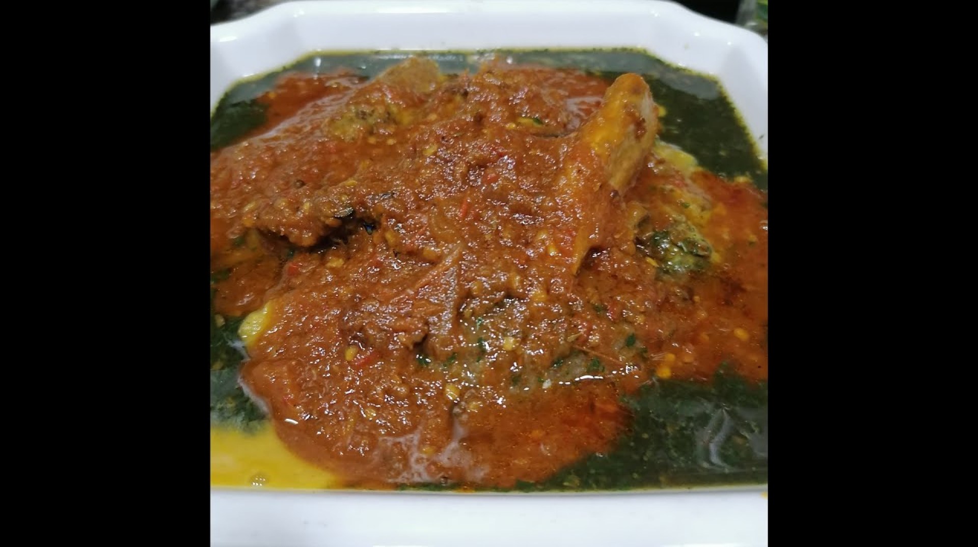 Nigerian PLANTAIN Amala | Gbegiri | Ewedu and Stew Nigerian PLANTAIN Amala | Gbegiri | Ewedu and Stew