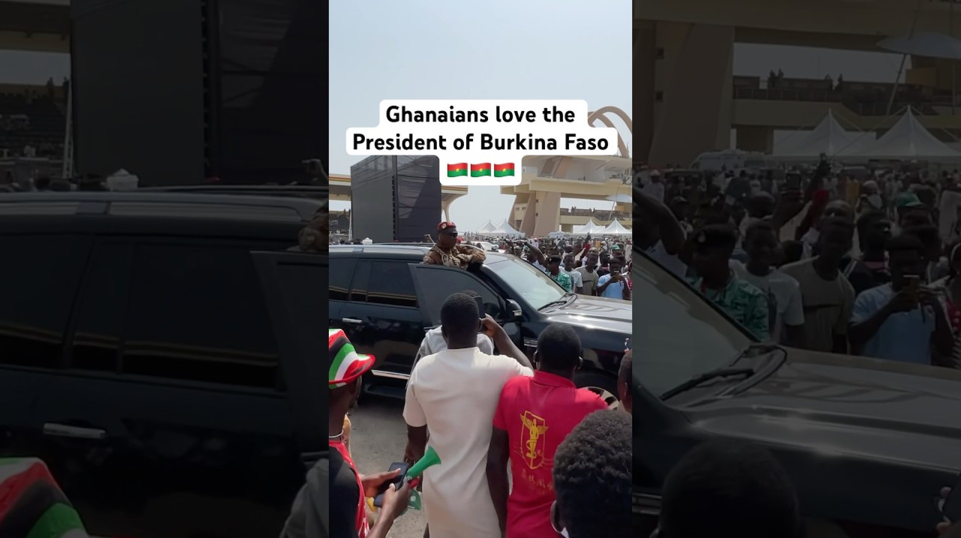 Burkina Faso President at the Inauguration of President Mahama #africanpresident #ghana Burkina Faso President at the Inauguration of President Mahama #africanpresident #ghana