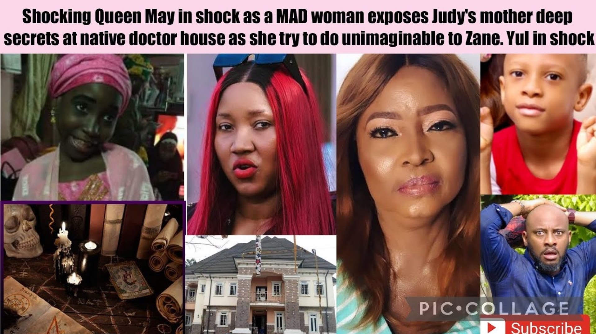 Shocking Queen May in shock as a MAD woman exposes Judy's mother deep secrets at native doctor house Shocking Queen May in shock as a MAD woman exposes Judy's mother deep secrets at native doctor house