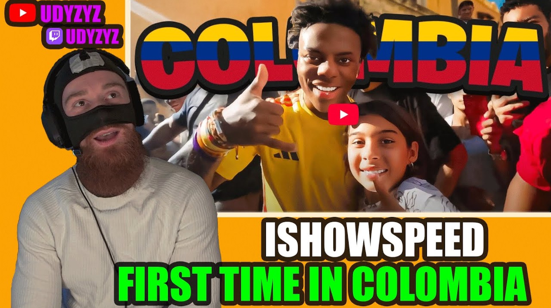ISHOWSPEED'S FIRST TIME IN COLOMBIA… (thinking it's Cuba) | UDYZYZ REACTION ISHOWSPEED'S FIRST TIME IN COLOMBIA… (thinking it's Cuba) | UDYZYZ REACTION