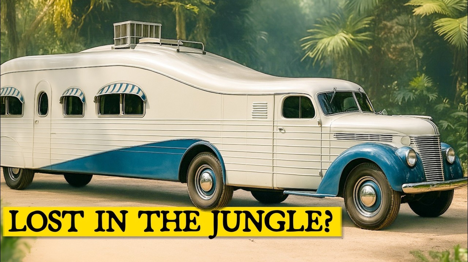 Jungle Yacht: The Mad 1930s Adventure Bus with Kitchens, Bedrooms, and Bathrooms Jungle Yacht: The Mad 1930s Adventure Bus with Kitchens, Bedrooms, and Bathrooms