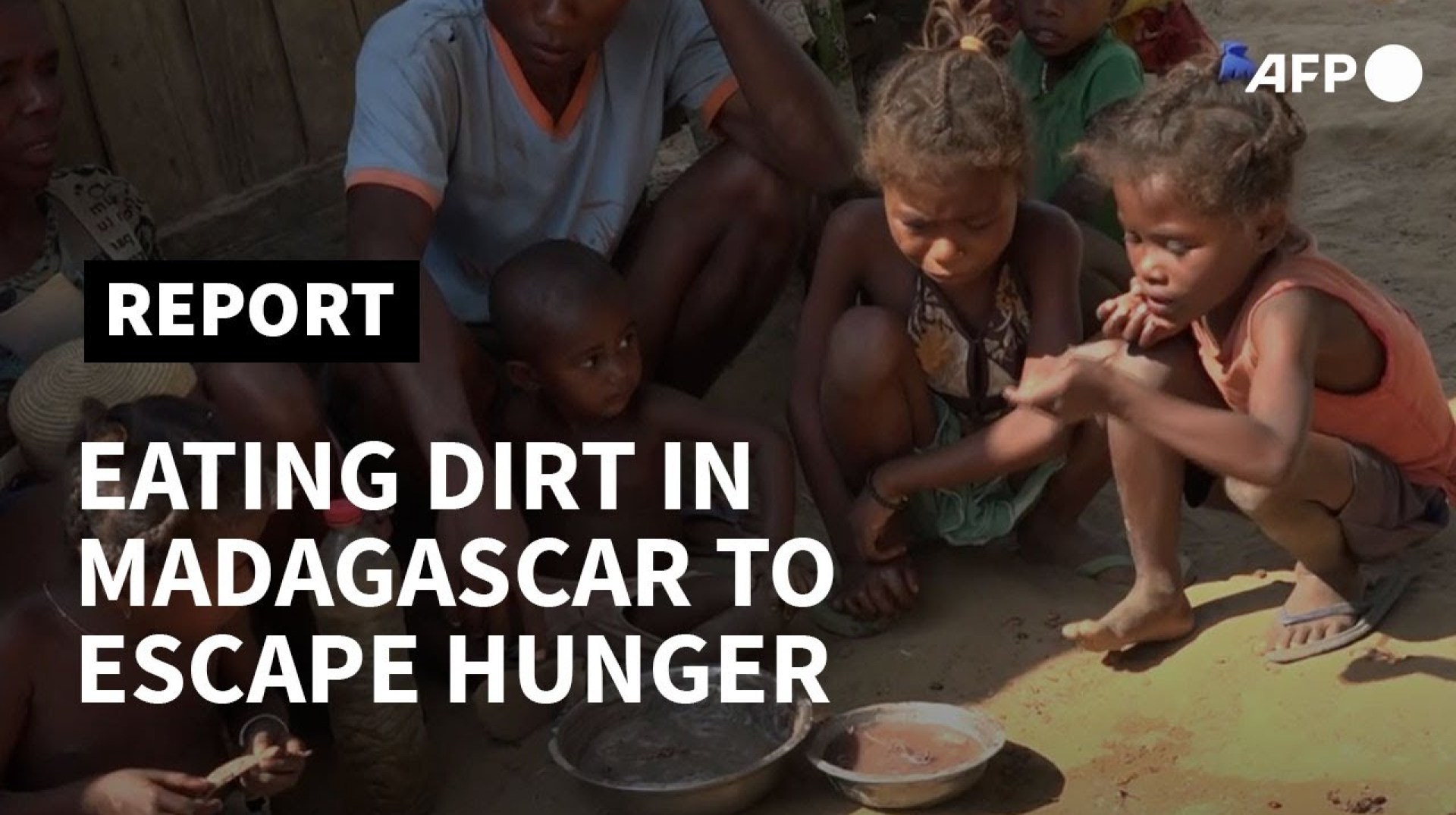 Eating dirt in Madagascar to escape hunger | AFP Eating dirt in Madagascar to escape hunger | AFP