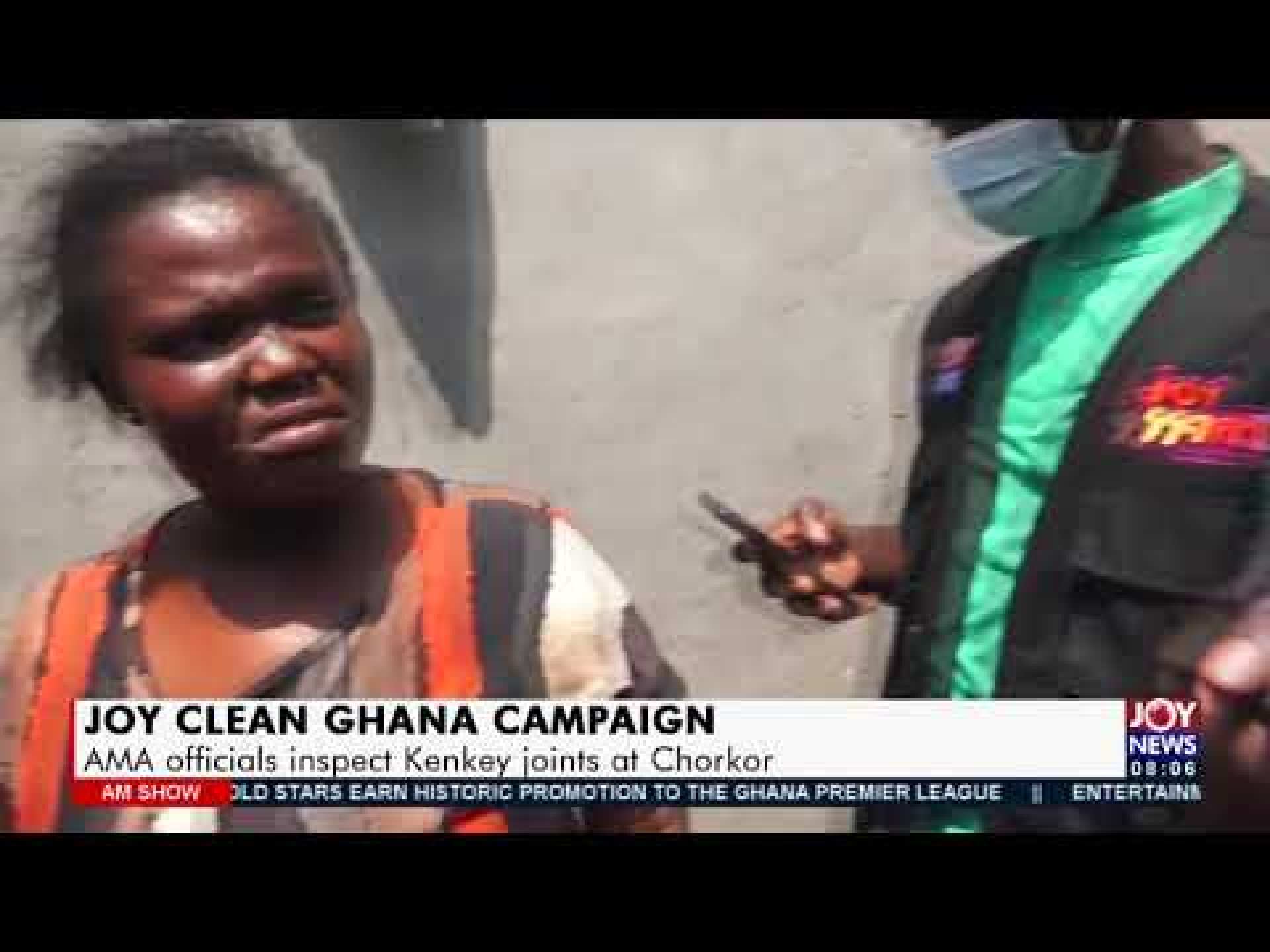 Joy Clean Ghana: AMA officials embark on house-to-house inspection at Chorkor – AM Show (15-7-21) Joy Clean Ghana: AMA officials embark on house-to-house inspection at Chorkor – AM Show (15-7-21)