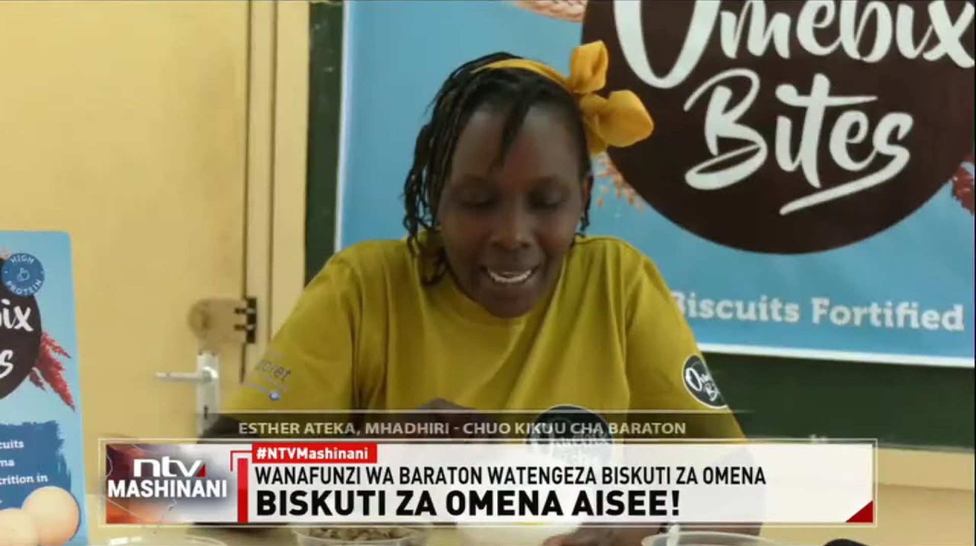 Wanafunzi wa Baraton watengeneza biskuti za Omena Wanafunzi wa Baraton watengeneza biskuti za Omena