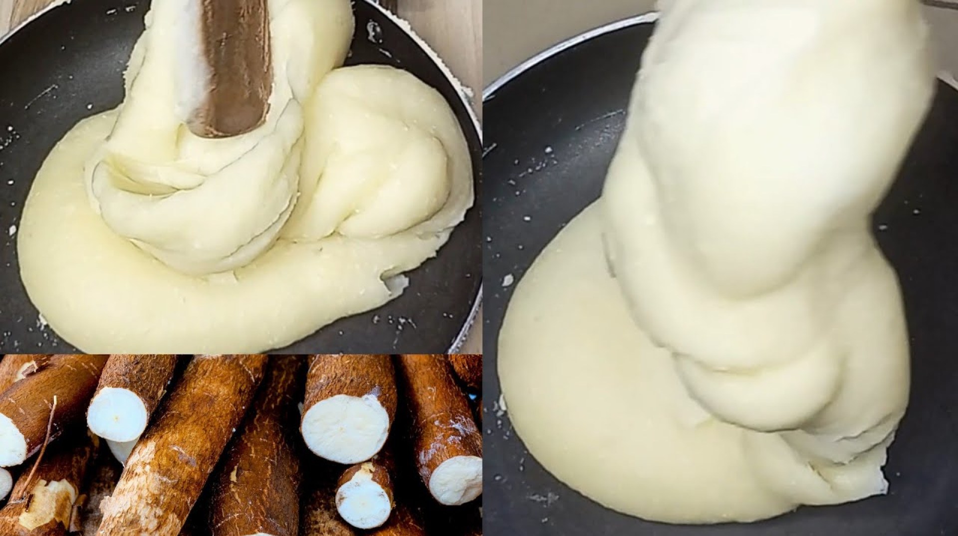 Cassava Fufu Making || How To Make Cassava Swallow At home With Blender! Cassava Fufu Making || How To Make Cassava Swallow At home With Blender!