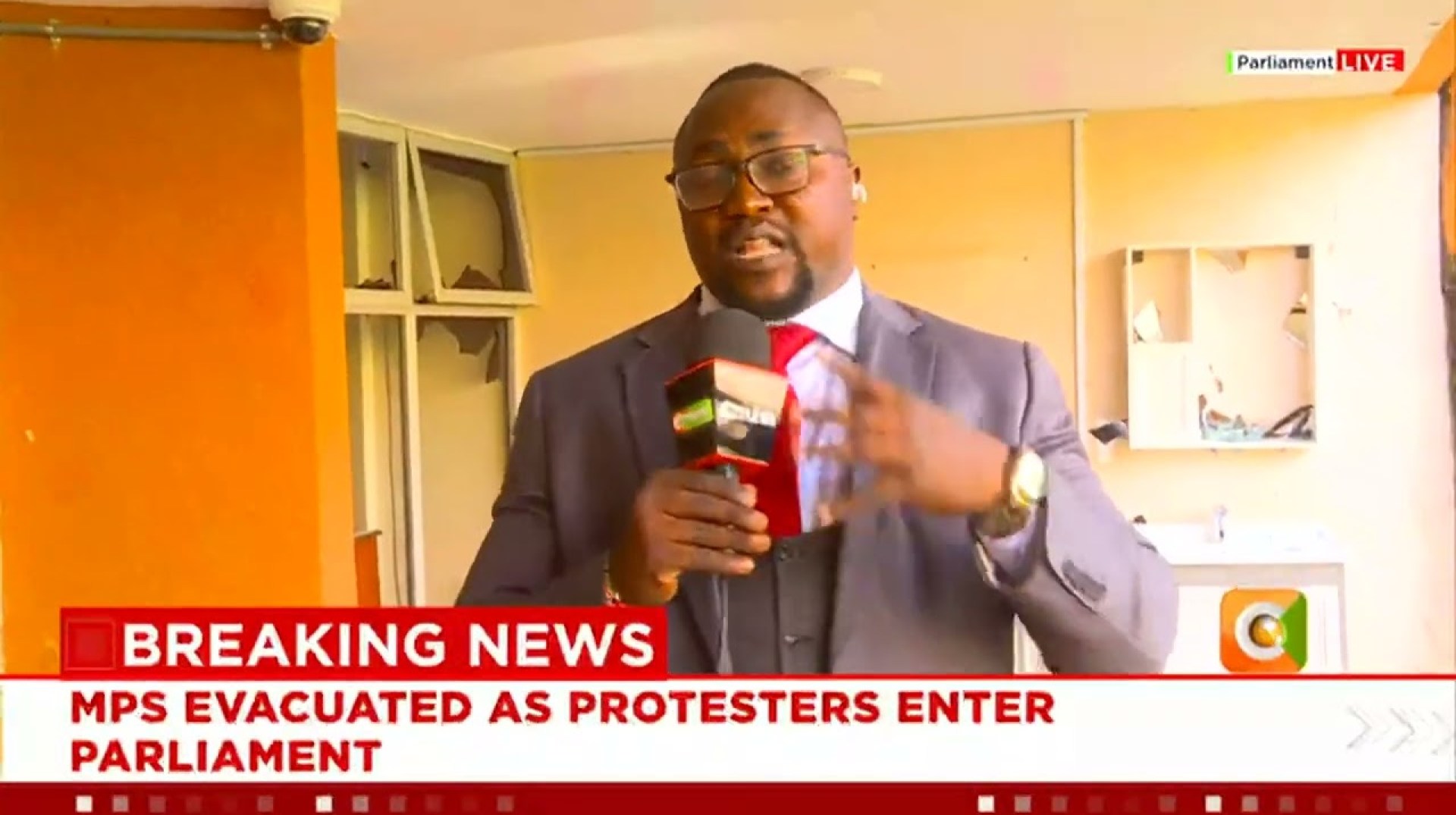 Extent of damage revealed after protesters stormed Parliament Extent of damage revealed after protesters stormed Parliament