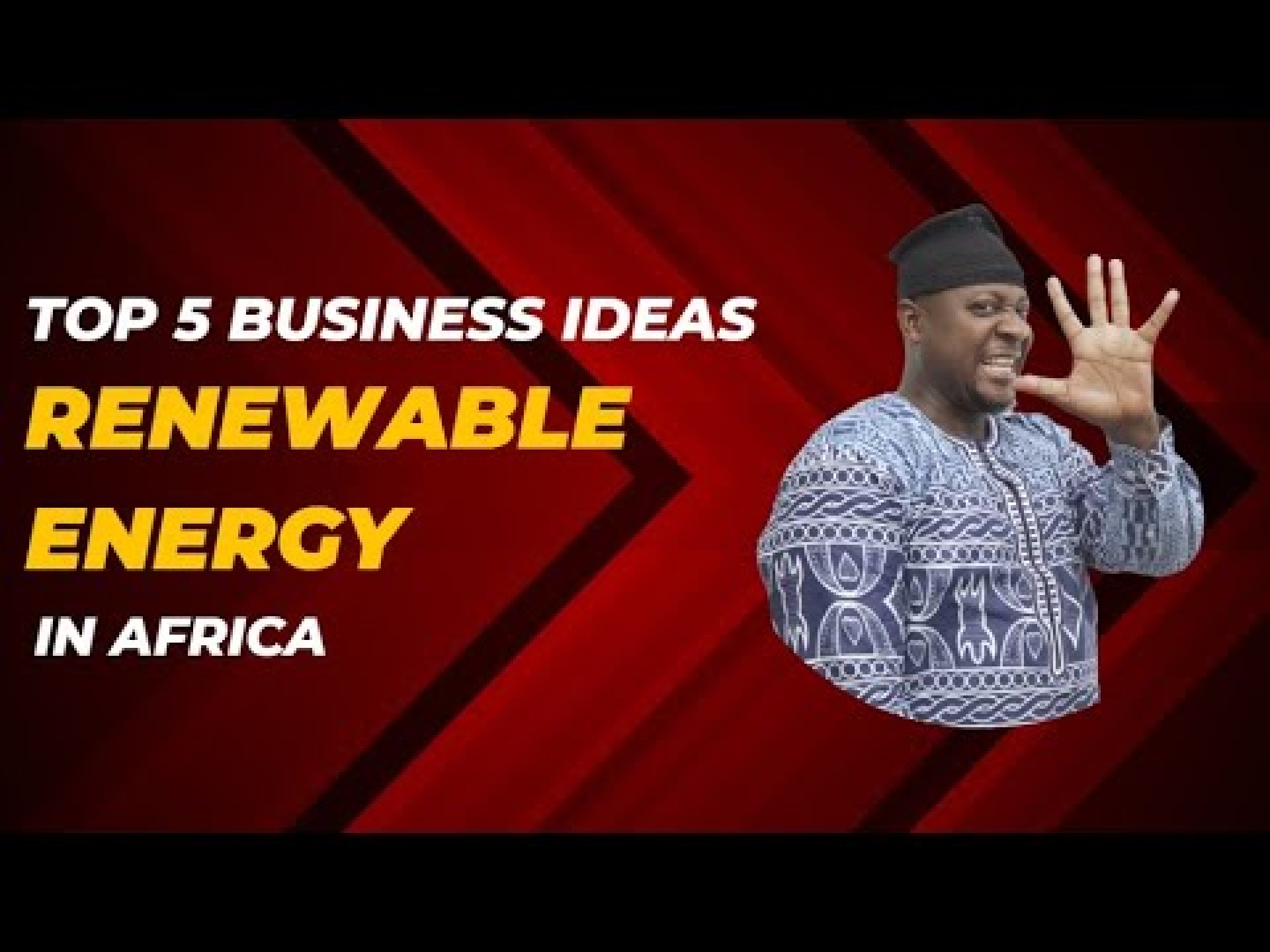Top 5 Business Opportunities In Renewable Energy Sector In Africa, Renewable Energy Business Ideas Top 5 Business Opportunities In Renewable Energy Sector In Africa, Renewable Energy Business Ideas