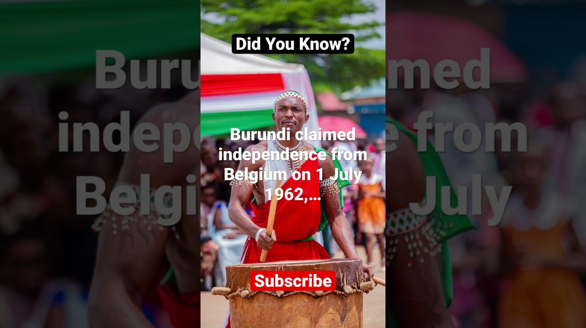 Burundi’s Independence… #shorts Burundi’s Independence… #shorts